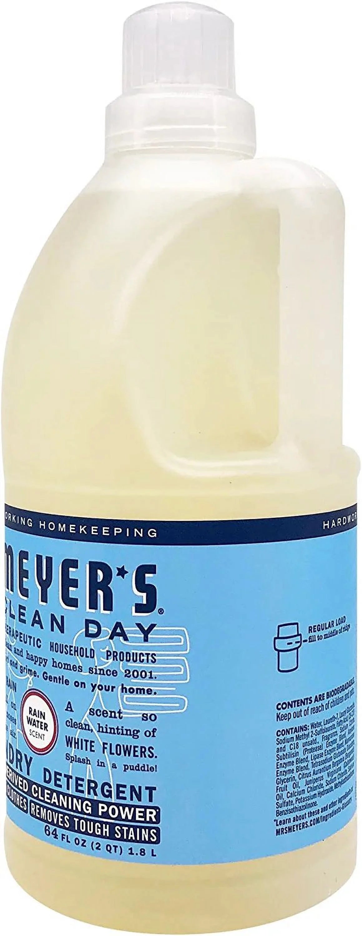Rain Water Scent Laundry Detergent Liquid 64 oz U765930