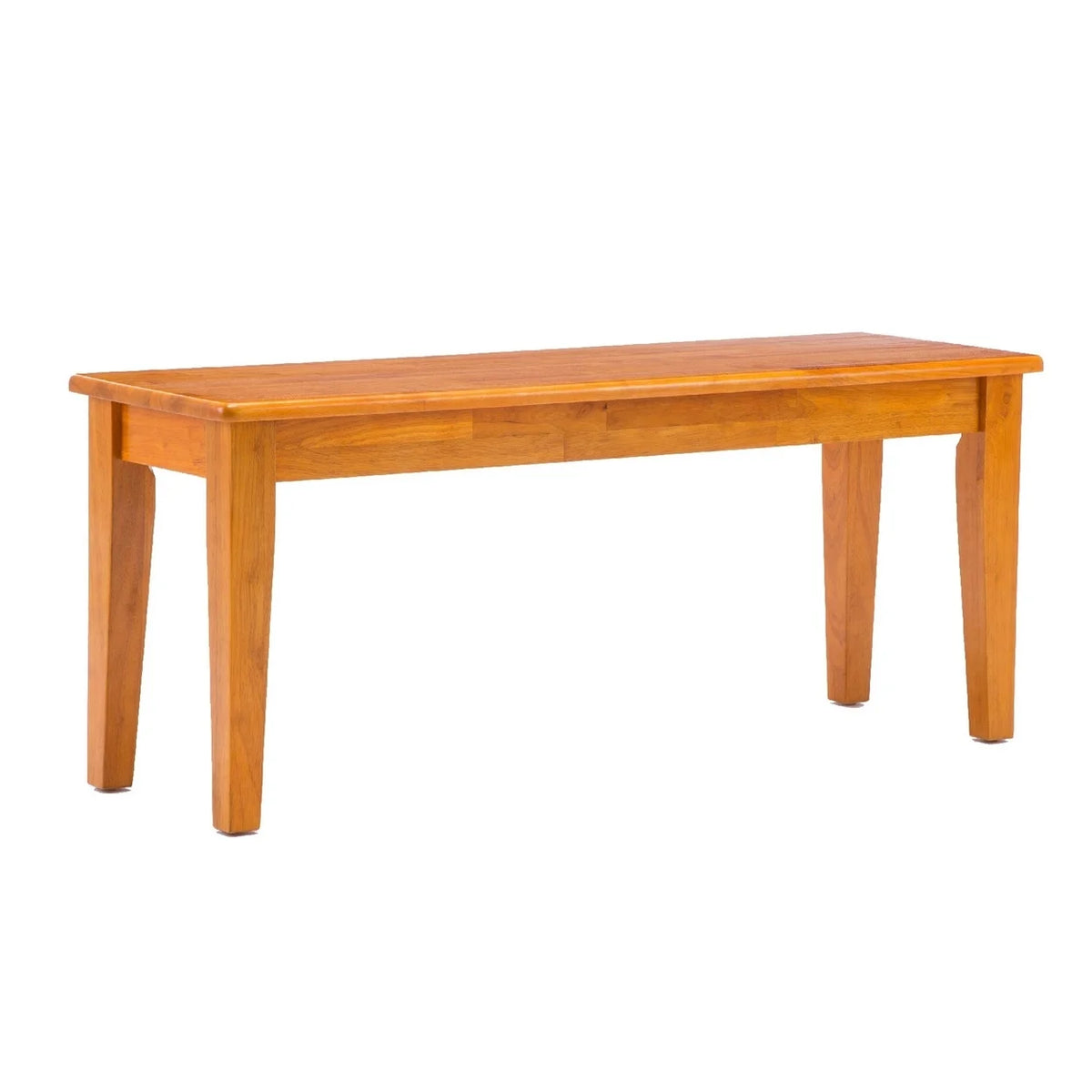 Oak Brown Wood Dining Bench G144284