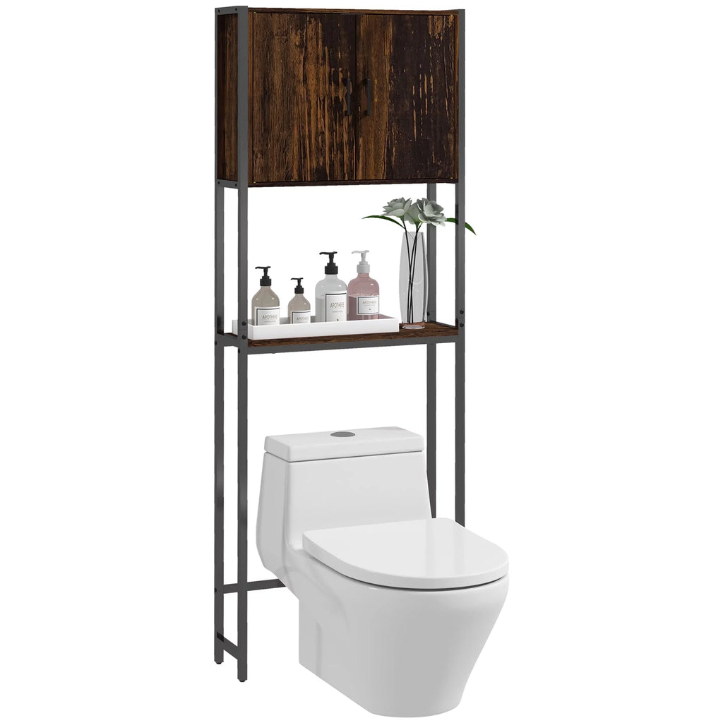 Over The Toilet Storage Cabinet with Shelf W143