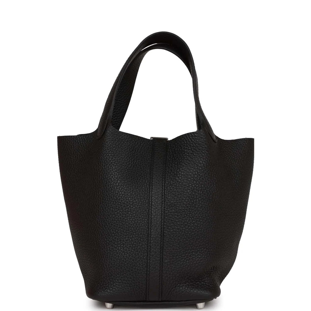 Black Clemence 18 Picotin Lock Q315