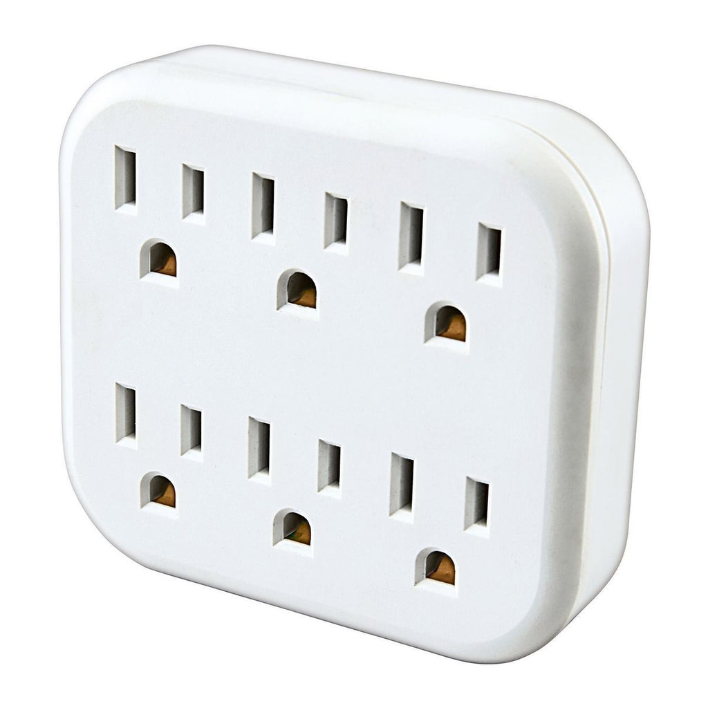 6 Outlet Grounded Adapter C72084