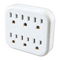 6 Outlet Grounded Adapter C72084