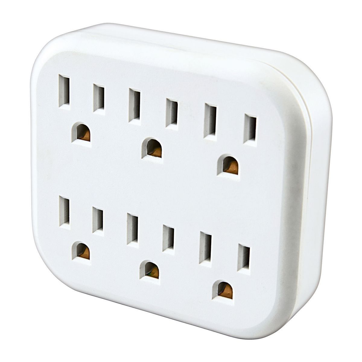 6 Outlet Grounded Adapter C72084
