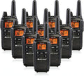 36 Channel FRS Two-Way Radio Walkie Talkie Black Pack of 10 T805