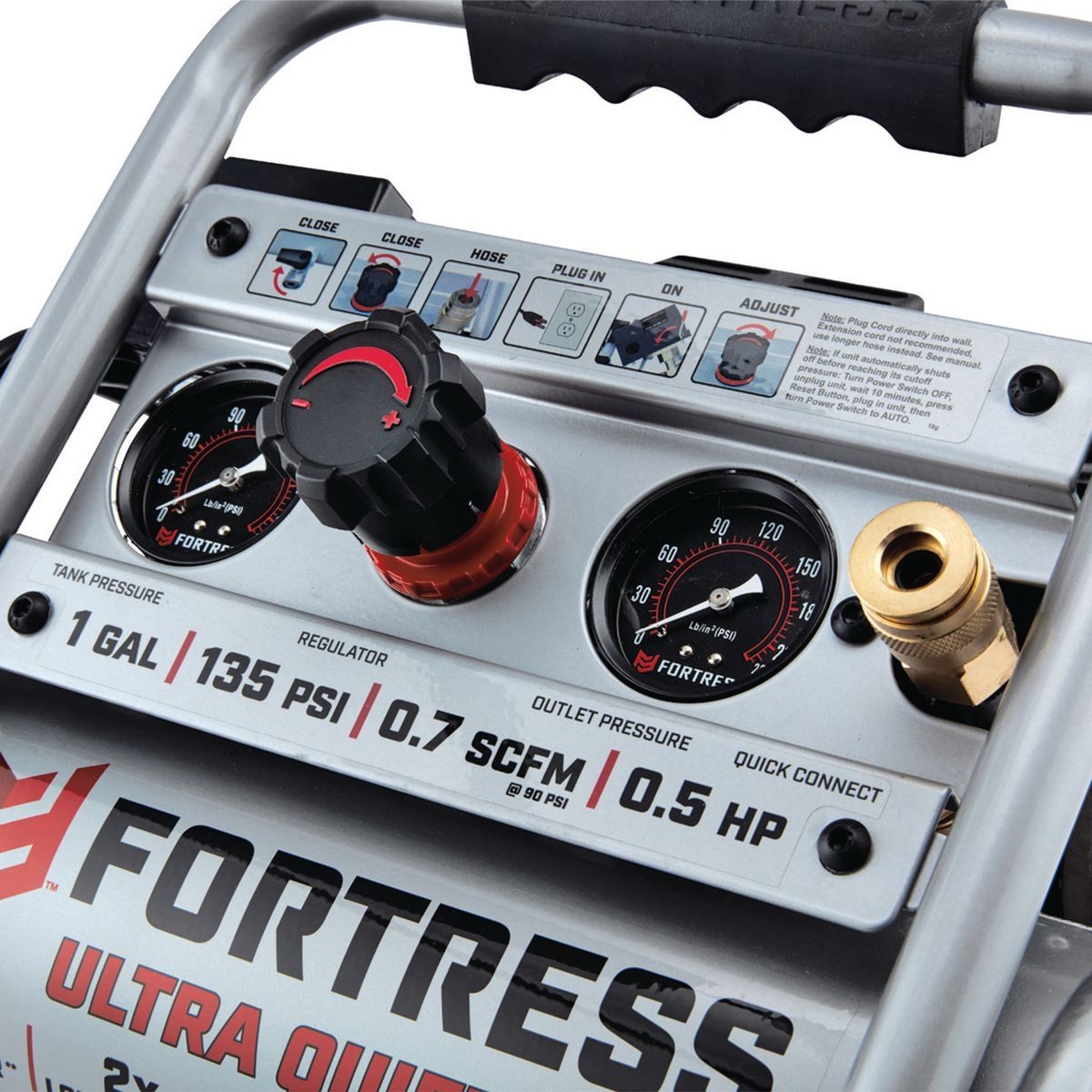 1 Gallon 135 PSI Oil-Free Air Compressor Z127150