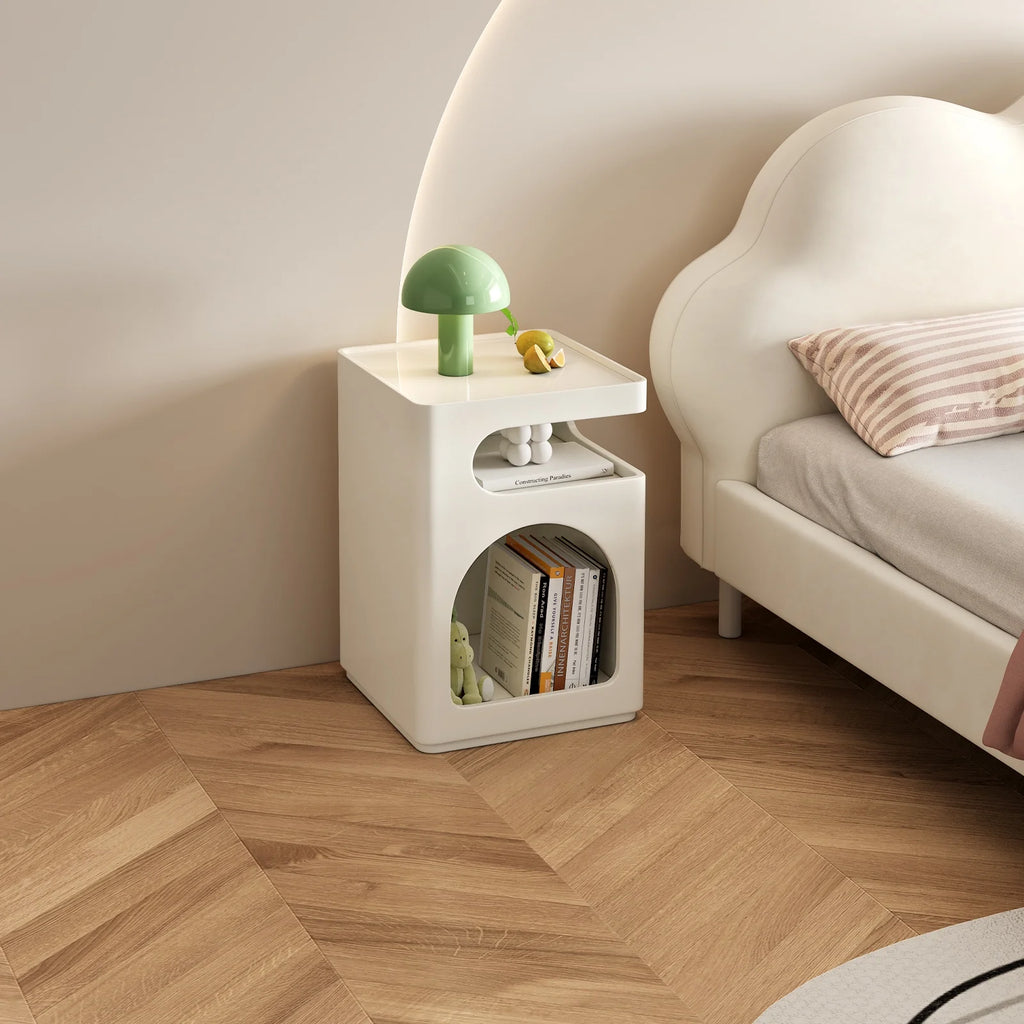 Modern Side Table with Storage Shelf T7899