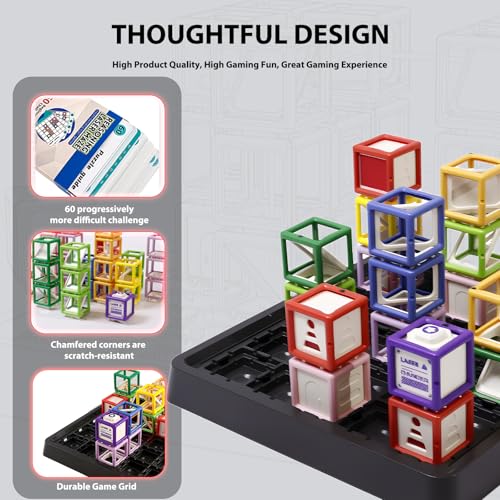 STEM Logic Puzzle Game 60+ Challenges Y53046