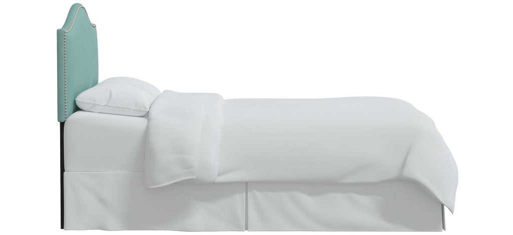 Twin Headboard in Velvet Caribbean T6704