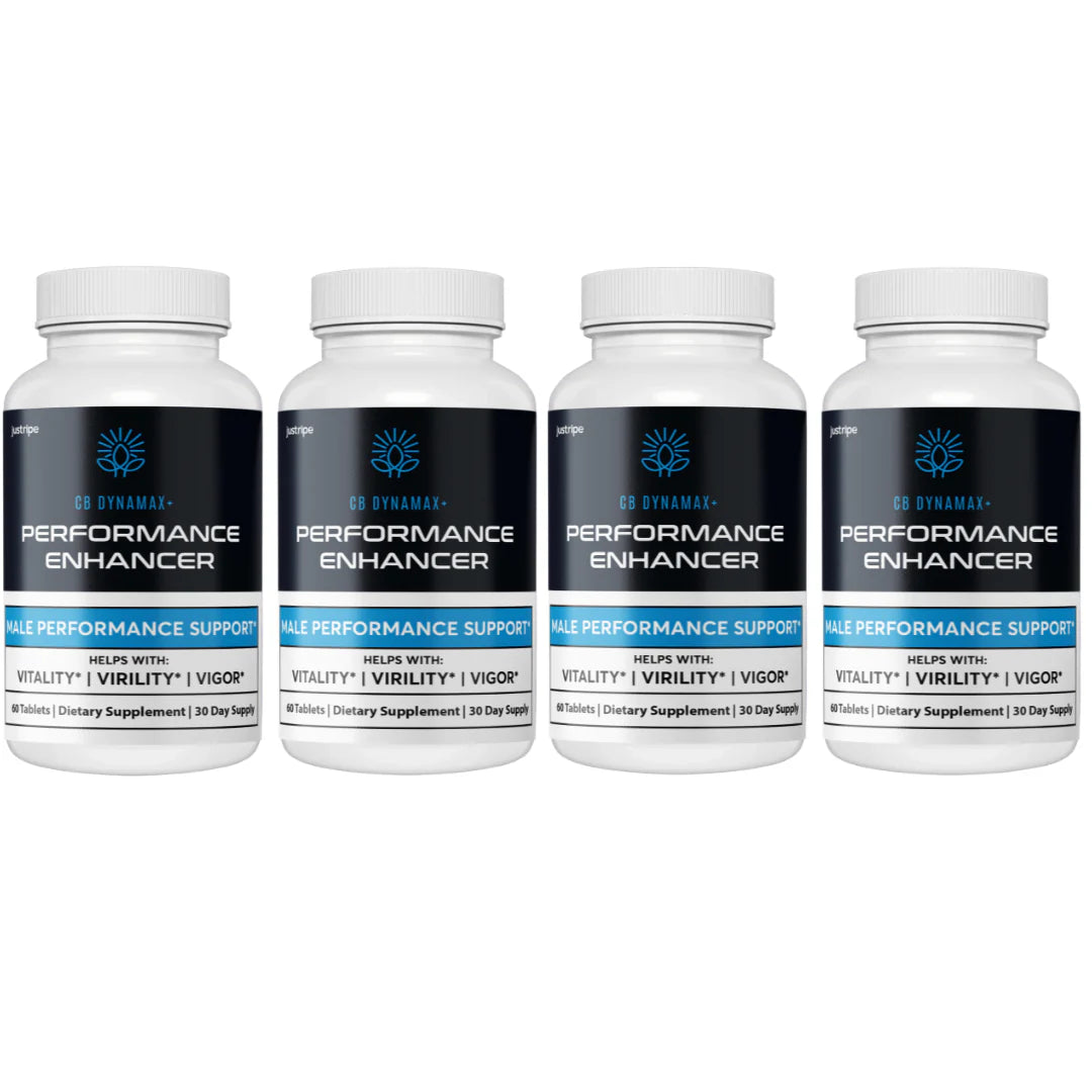 Male Performance Enhancer Support Supplement 4 Bottles C476269