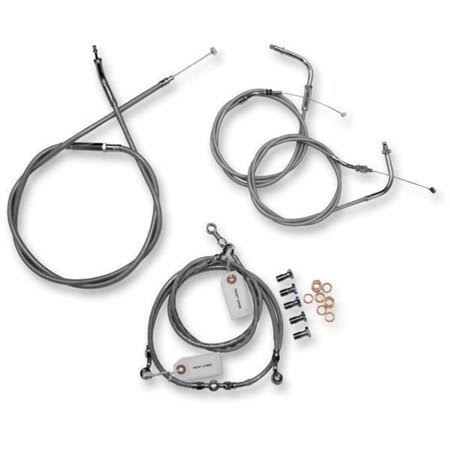 Stainless Cable and Line Kit (+12in.) Black T52994