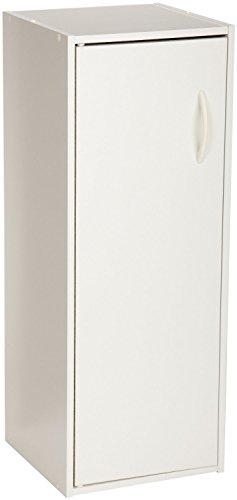 White Stackable 1-Door Organizer N971