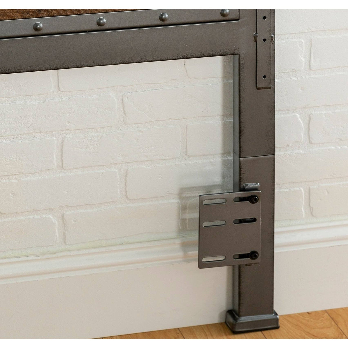 Queen Metal and Wood Headboard F14996