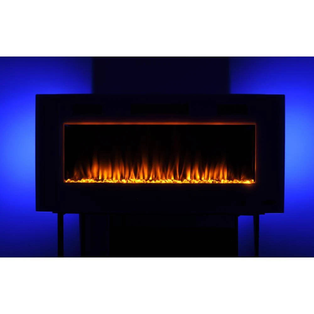 Black Wall-Mount Electric Fireplace I199283