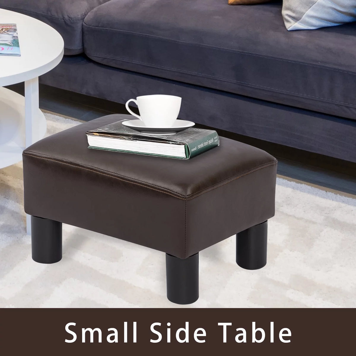 PU Ottoman Footstool J56752