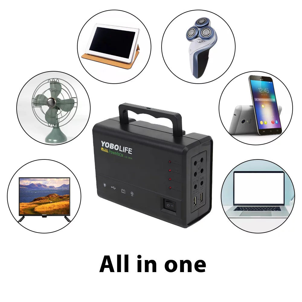 Portable Power Station with DC 12V and USB Ports T920