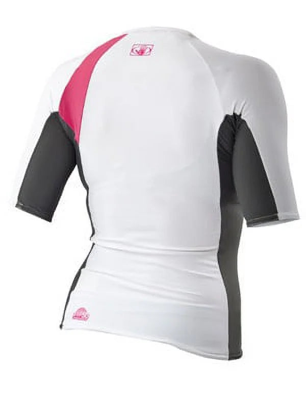 Blue & Gray Womens Performance Rashguard I9581