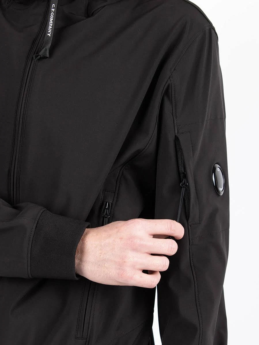 Black Technical Hooded Jacket G92973