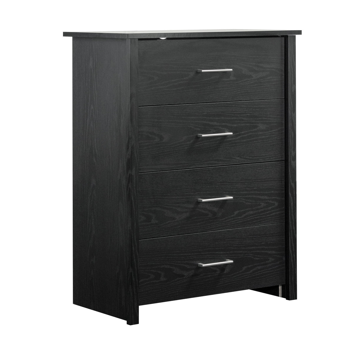 4 Drawer Walnut Finish Dresser D686