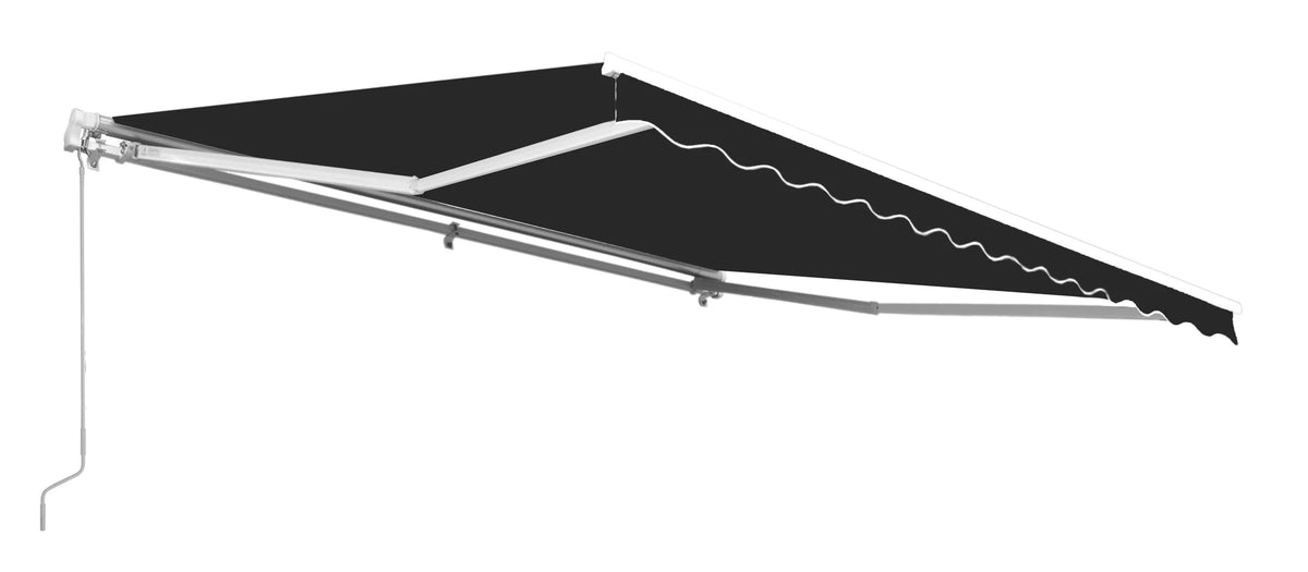 Black Retractable Patio Awning J798