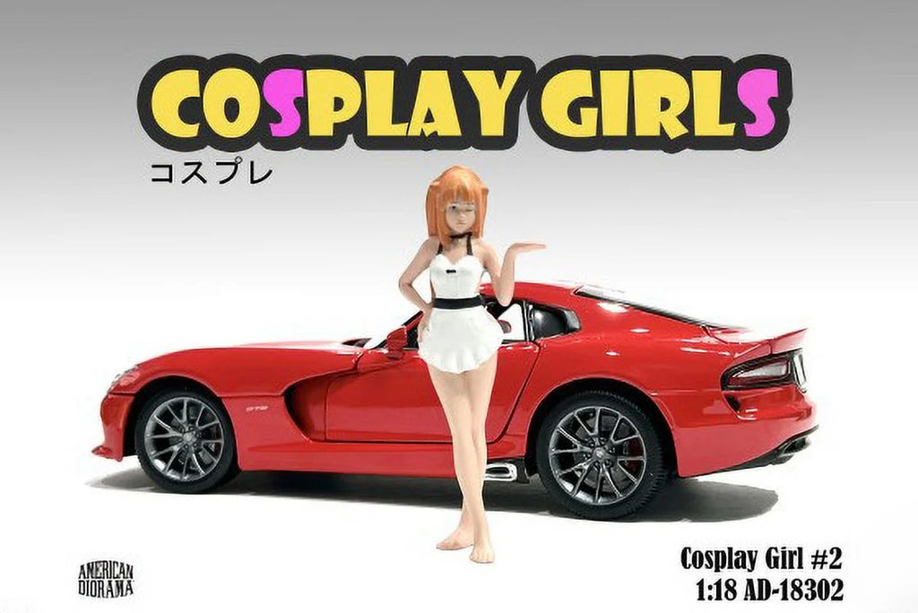 White 1/18 Scale Figurine H3115