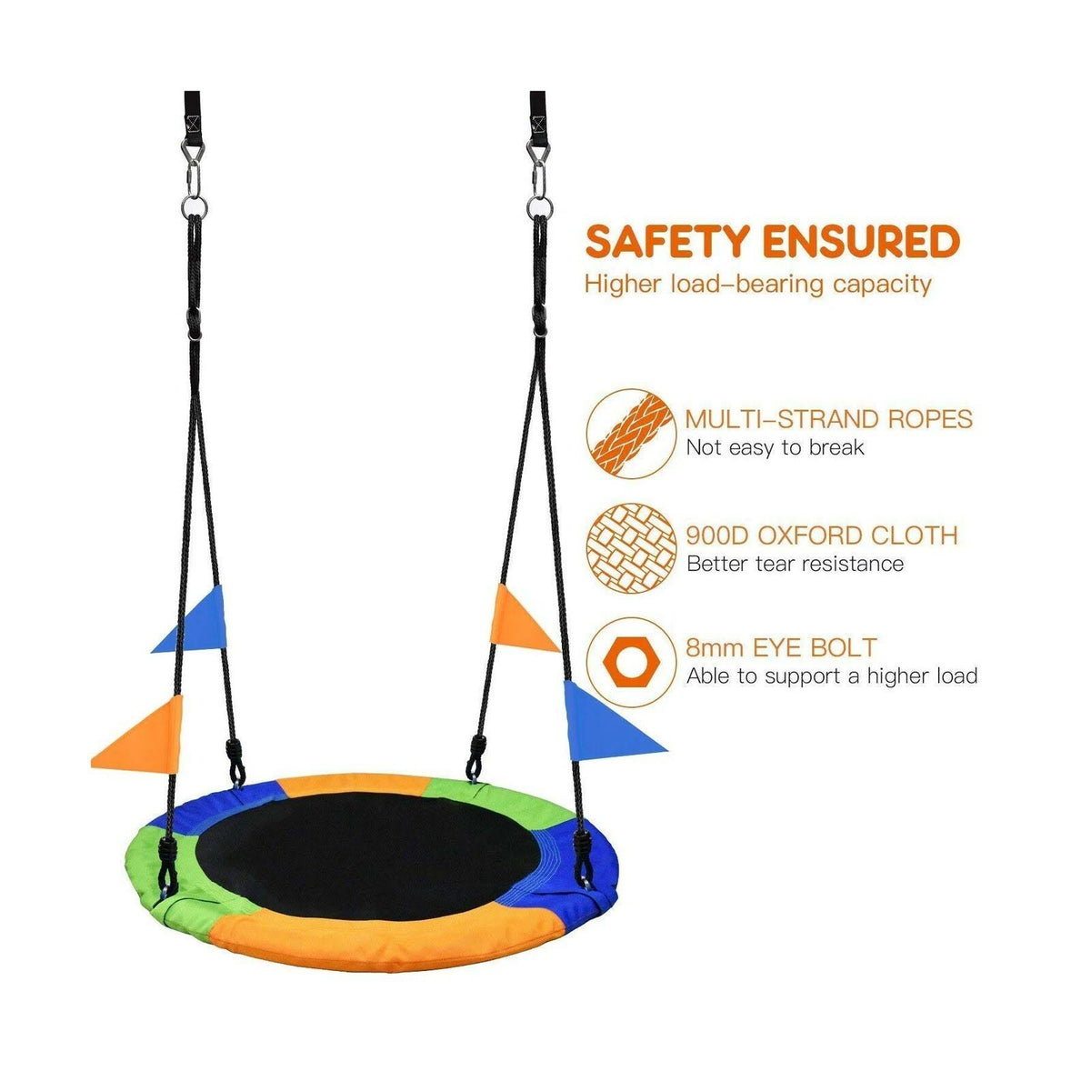 Saucer Tree Swing 660lb Weight Capacity W53486