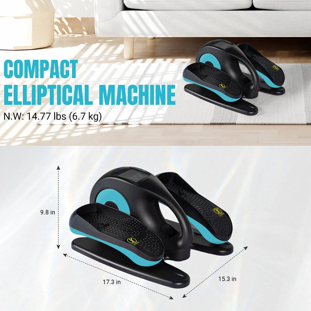 Under Desk Elliptical Machine Blue H21697