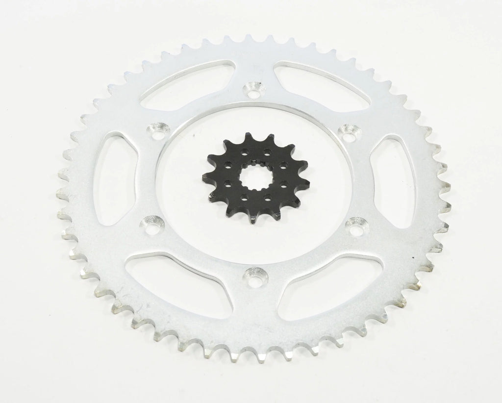 13 Tooth Front & 50 Tooth Rear Silver Sprocket H228