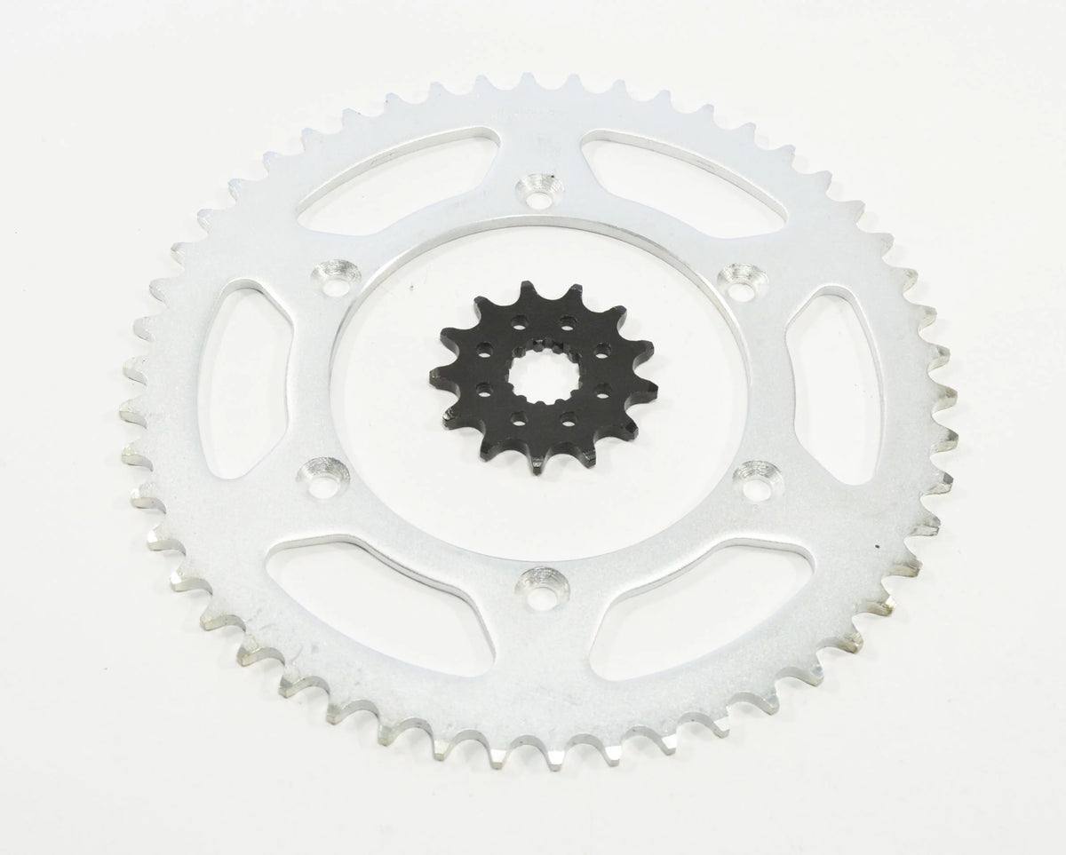 13 Tooth Front & 50 Tooth Rear Silver Sprocket H228
