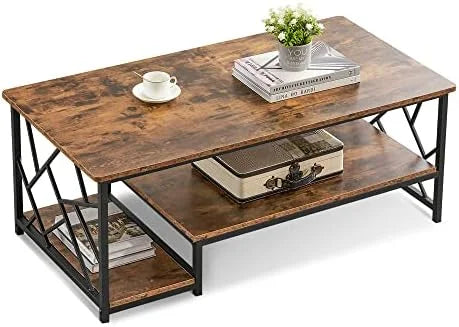 Marble Gold Rectangle Coffee Table E430340