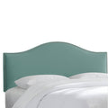 Twin Headboard in Velvet Caribbean T6704
