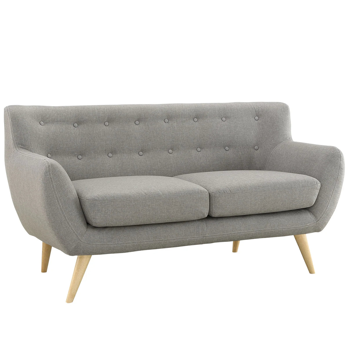 Grey Fabric Three PCS Living Room Set S518665