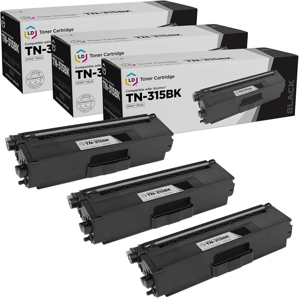 Black High Yield Toner Cartridge 3-Pack B546