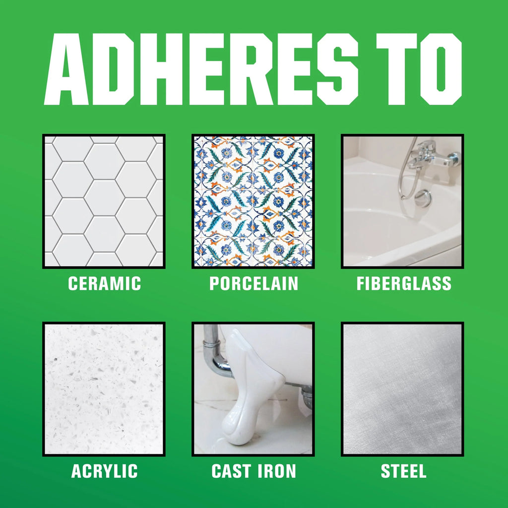White Tub and Tile Refinishing Kit E339