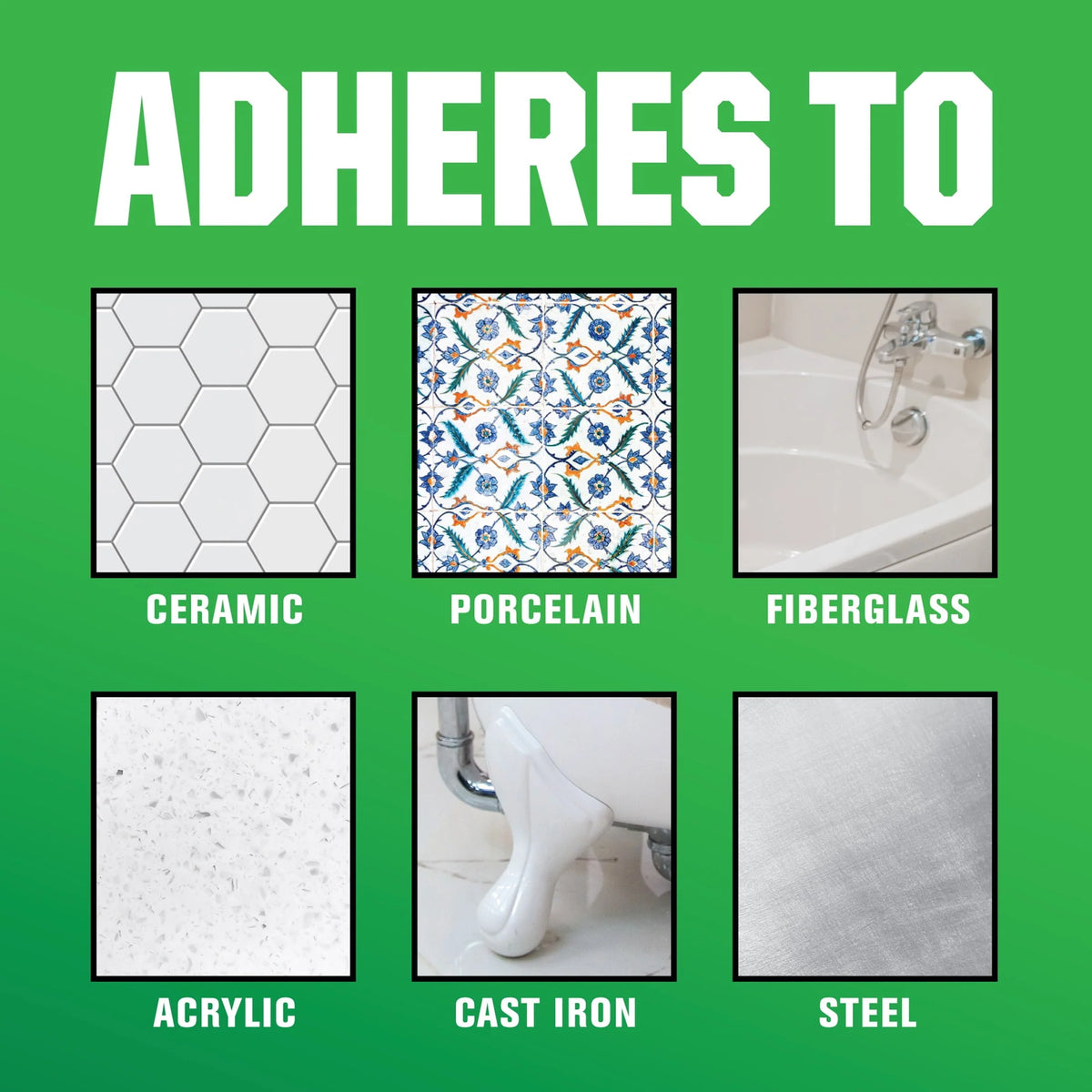 White Tub and Tile Refinishing Kit E339