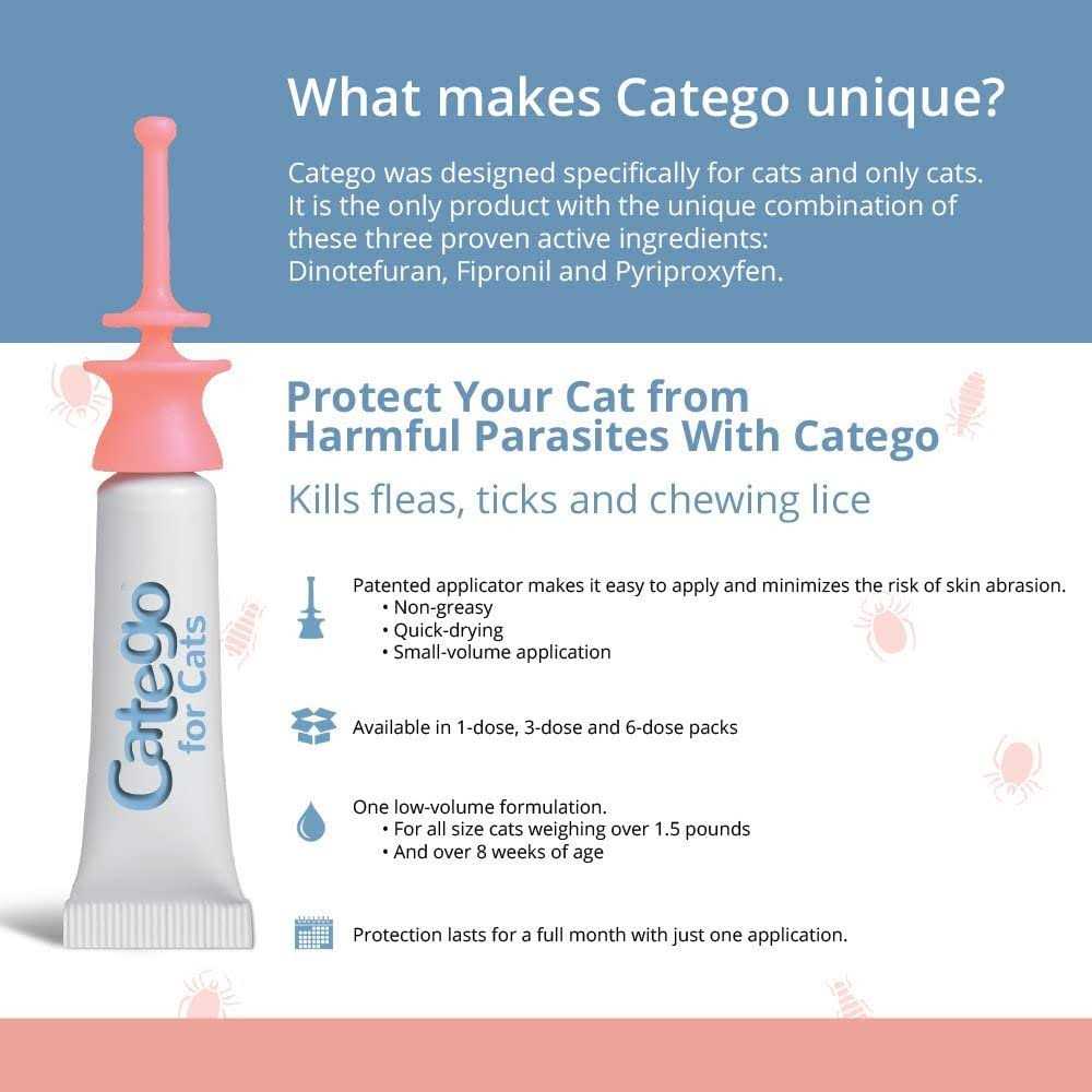 Flea & Tick Treatment for Cats U849