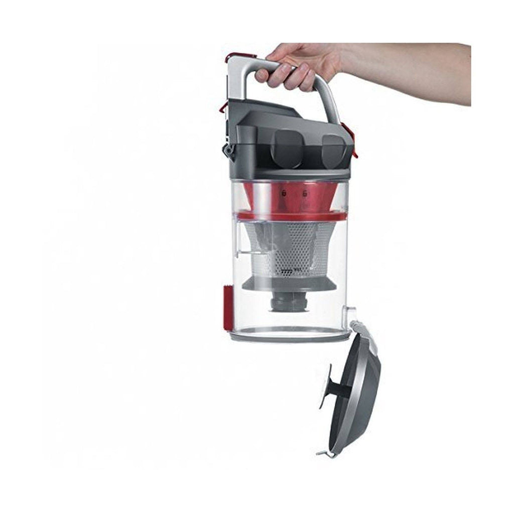 Bagless Canister Vacuum Cleaner, Corded, Polar Silver V69913