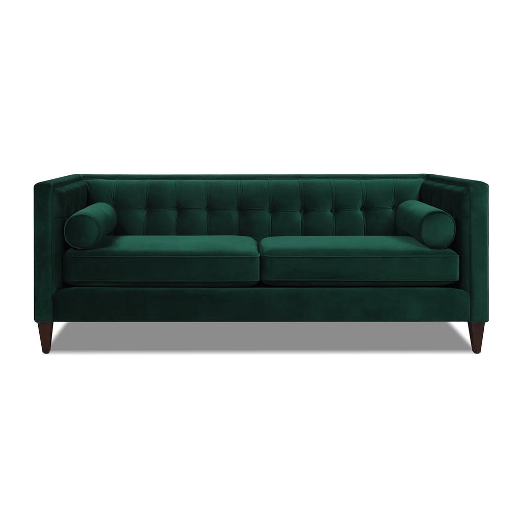 84" Tufted Tuxedo Sofa Double Cushion Z8214