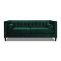 84" Tufted Tuxedo Sofa Double Cushion Z8214