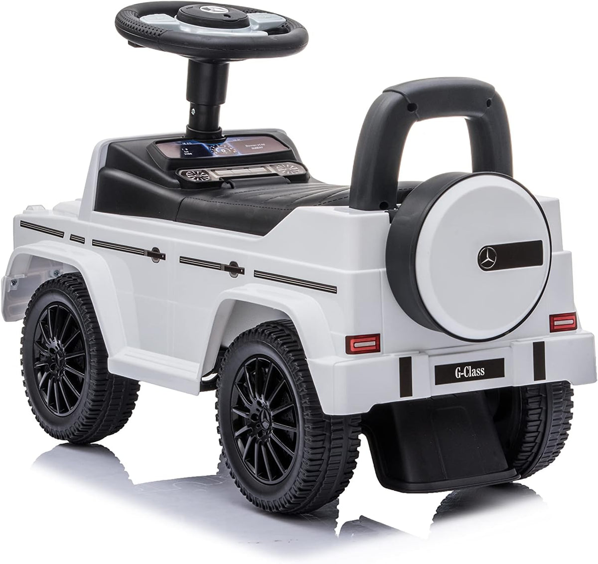 White Push Car K9444
