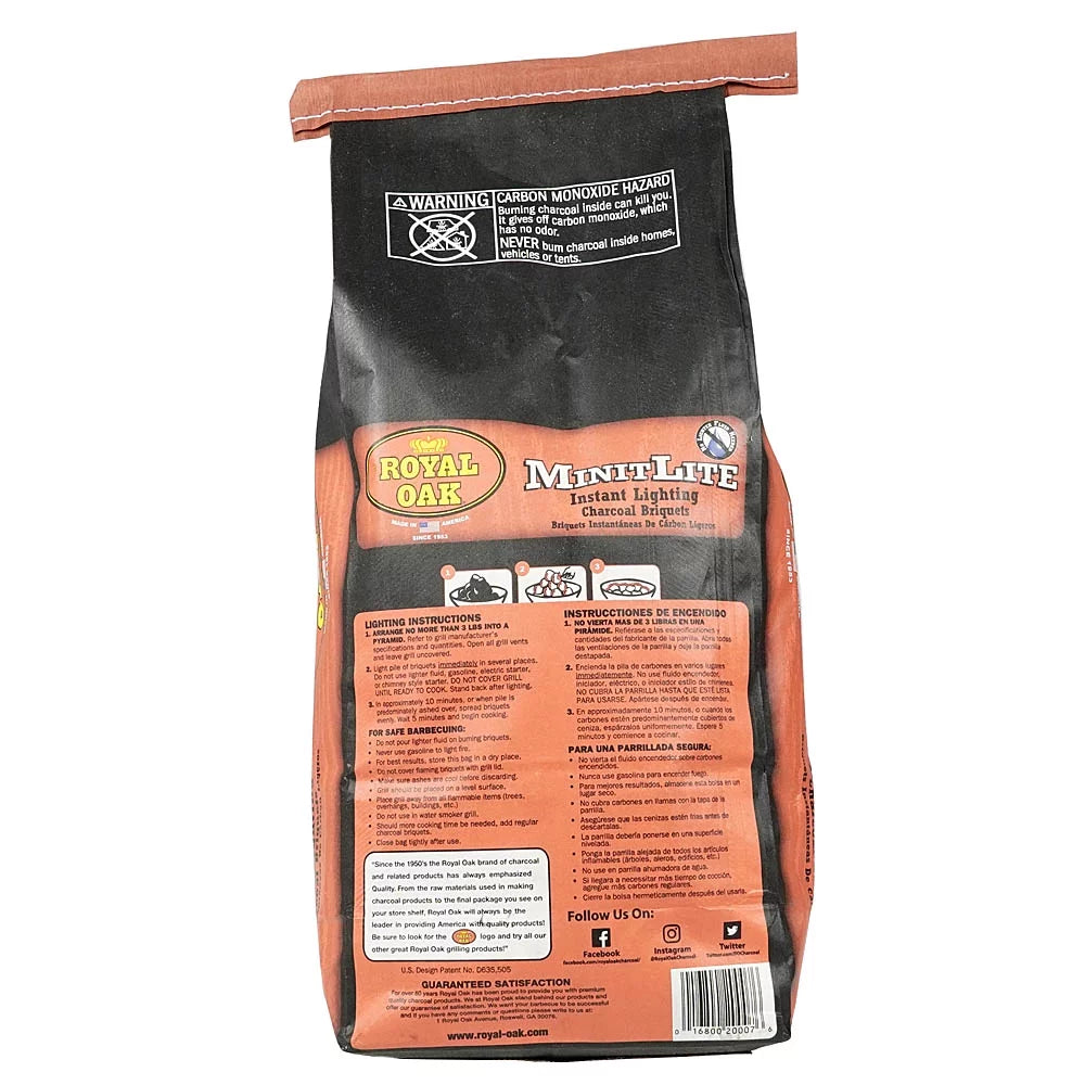 Lite Charcoal 12.5 lb Bag W16050