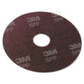 Maroon Surface Preparation Pad, 20x22 Diameter, 10/Carton Q20185