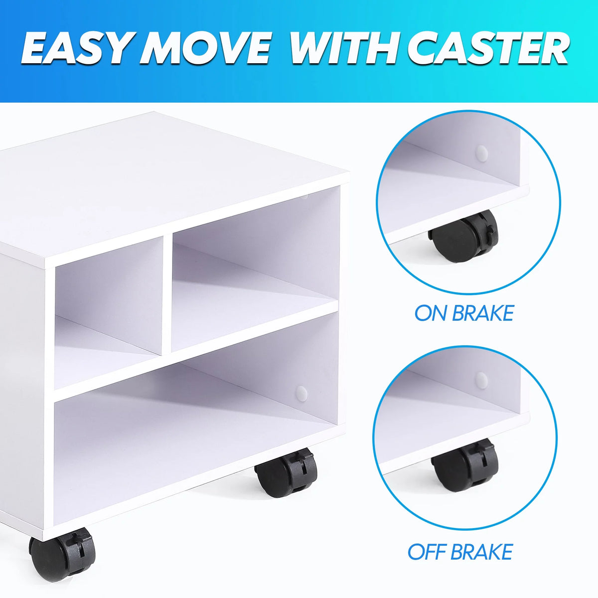Printer Stand On Wheels Z35811