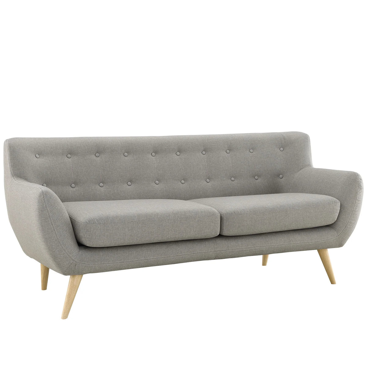 Grey Fabric Three PCS Living Room Set S518665