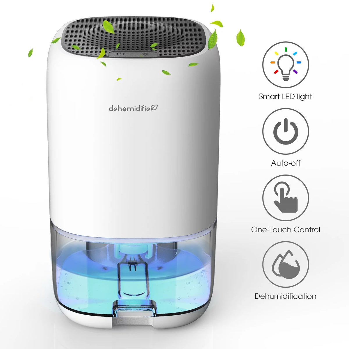 Portable Ultra Quiet Dehumidifier 1000ML I2162