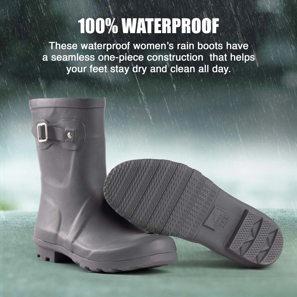 Womens Chelsea Rain Boots Size 11 N363