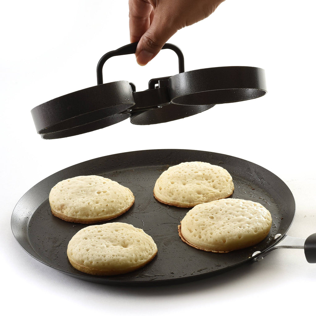 Nonstick 4-Piece Egg/Pancake Ring Set U8739