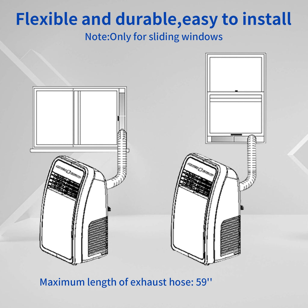 6400BTU 3-in-1 Portable Air Conditioner with Remote Control I6367