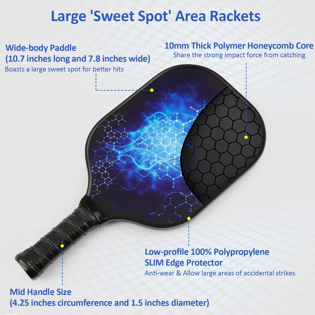 Carbonfiber Pickleball Paddle Set of 2 R454790