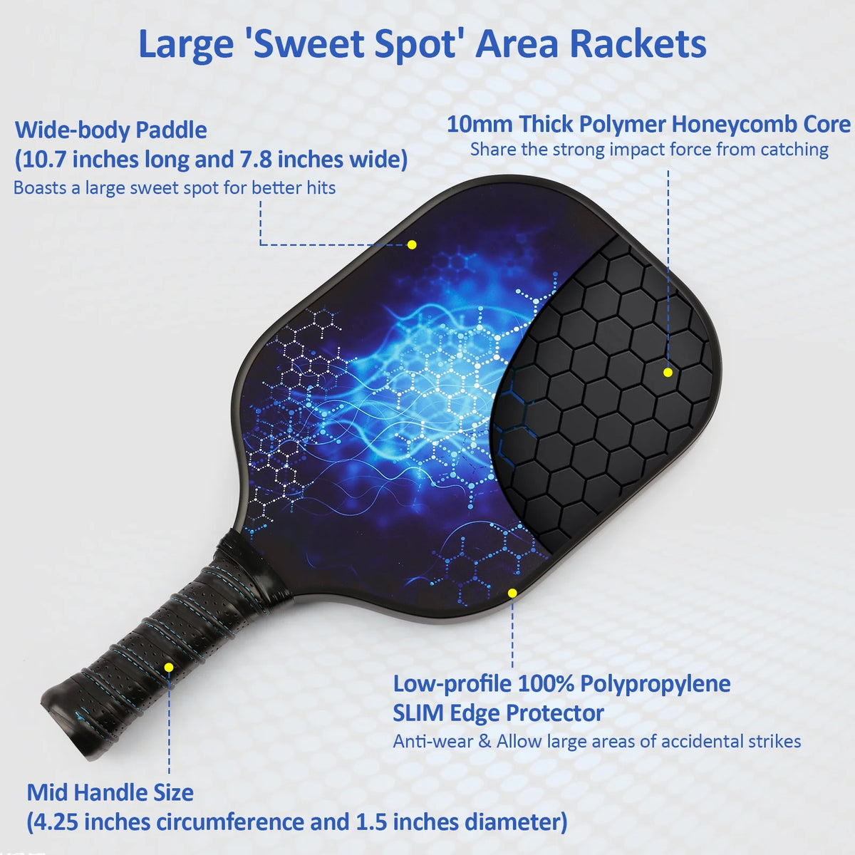 Carbonfiber Pickleball Paddle Set of 2 R454790